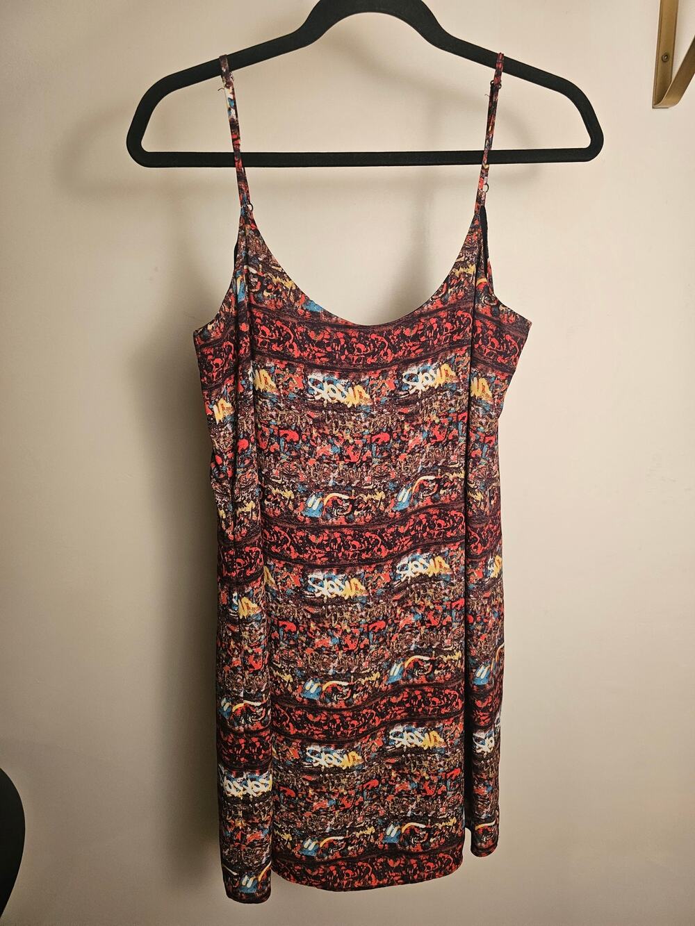 Sam Edelman Graffiti Tank Top Mini Dress